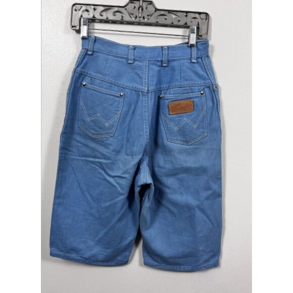 ROCKABILLY WRANGLER BLUE BELL SANFORIZED  HIGH WAIST SHORTS - Picture 3 of 9